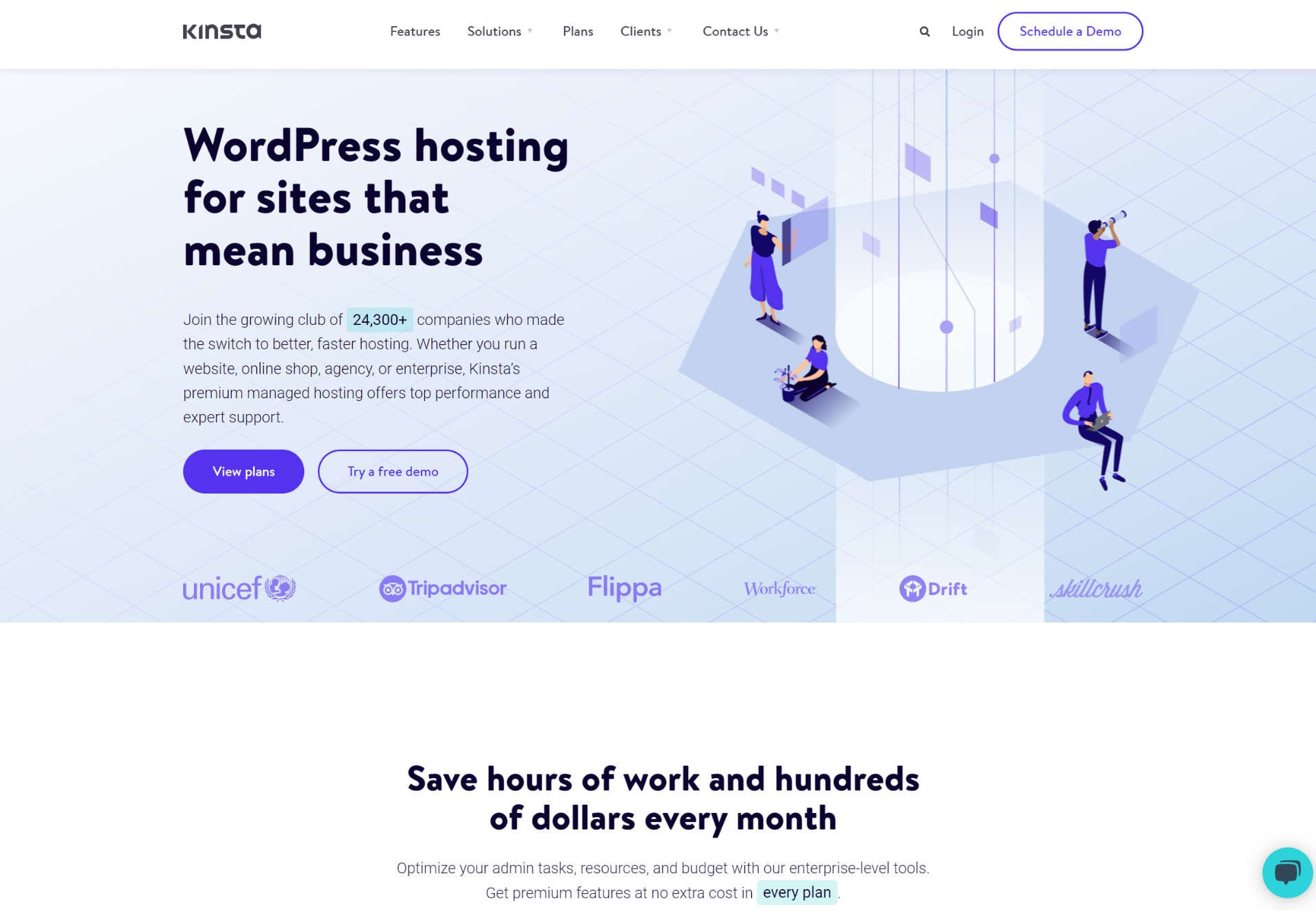 Kinsta Elementor and WordPress Hosting